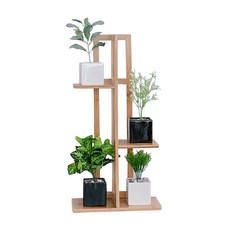 CozyTailor 竹室內花盆收納盒 B1, 單色, 3層
