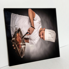 HTP 磁磚 C2505 切肉的廚師