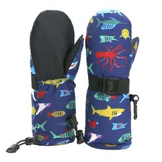 KIZTREE 兒童羽絨防寒鯉魚滑雪手套雙手組 ST-117