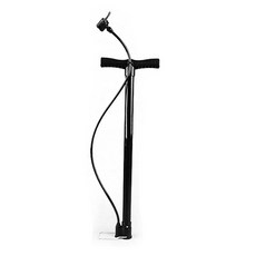 家用自行車打氣筒, 黑色的, 1個