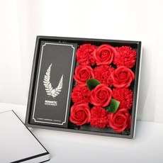 ROMANTIC NOVEMBER 父母節康乃馨零用錢盒, 紅色, 1個