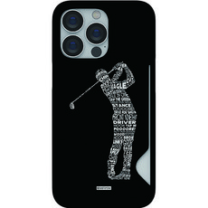 JUST4YOU 에스투비코퍼레이션 골프 타이포 슬림카드 휴대폰 케이스