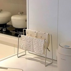 MONACO OLIVE 不鏽鋼絲抹布架, 銀色, 1個