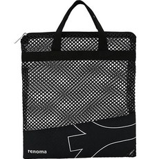 renoma 多用途拉鍊網眼游泳包 RO-RB2C002, 黑色