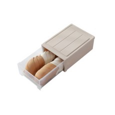 Lucid Lab鮮豔的內衣收納盒 米色, 1個