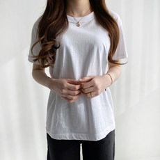 윤베리 남녀공용 통기성 다양한컬러 사이즈 완벽한 베이직 반팔티