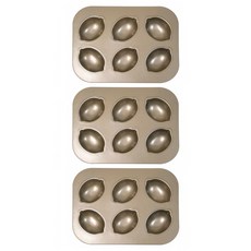 RN 6格檸檬蛋糕烤盤, 1個