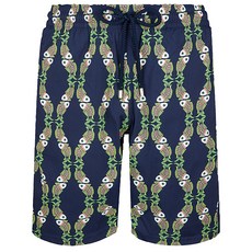 VILEBREQUIN 男士泳裝甜魚圖案長褲拉伸VQ-20SSOKIU0F04390