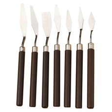 美術用品油畫刀7件組, 1套