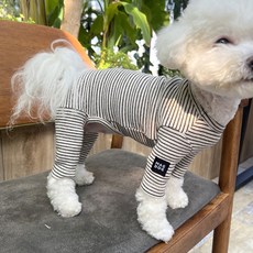 MAGDOG 寵物威利條紋連身衣