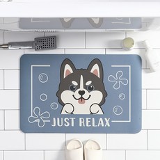 AFAMIC 艾法 橡膠珪藻土防滑軟地墊, 88, 1個