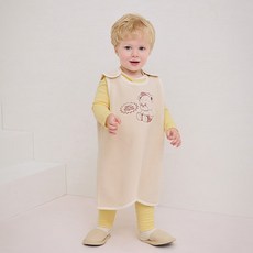 milkmile 兒童小熊搖粒絨睡眠背心