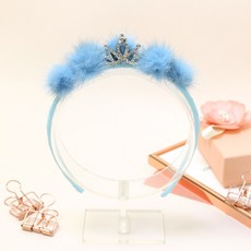 Bidan Gil兒童款Elle毛球皇冠髮箍