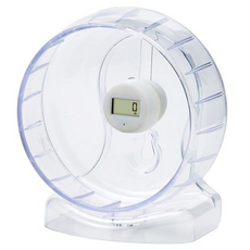 MARUKAN MK透明系計步滾輪 S, 透明色, 1入, MK-ML-321