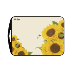 Holin強力刀痕優質TPU雙面砧板, 向日葵