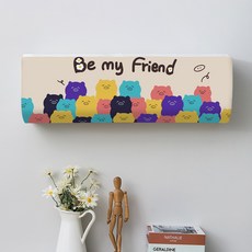 인테리어 벽걸이 에어컨 먼지 커버, 5