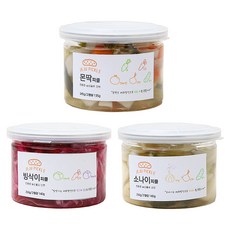 제주피클 절임류 반찬 3종 세트, 415g, 1세트