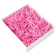 皺褶填充紙絲 500g, Z24 玫瑰紅色, 1個