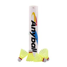 wheelers 尼龍羽毛球 A212 12入, 氖, 1組