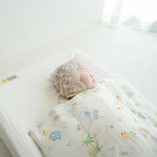 머미쿨쿨 유아용 올인원 거즈 이불, 애니멀즈