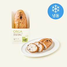 올가홀푸드 검정콩 깜빠뉴 (냉동), 150g, 1개