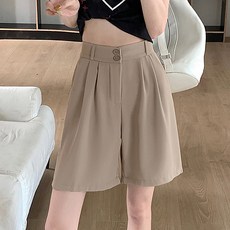 어썸풀 여성용 크로운 컬러 5부 슬랙스 A24SMP031304