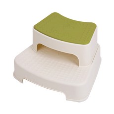 LoveBee 雙層孩童階梯, 橄欖綠+米色