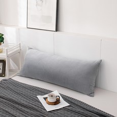 SOHEIM 可機洗超細纖維身體抱枕, 灰色