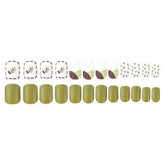 DAYSOY Pop Pop 亮點美甲貼紙 24p 套組, N47, 1套