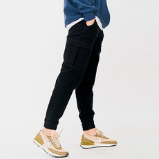 Cramp 大尺碼俱樂部 刷毛工裝束口褲 NO 4