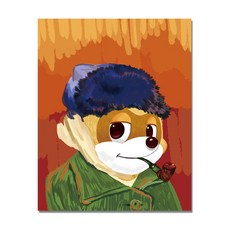 ADICO DIY 繪畫 Lotti 的自畫像 PLW06 40 x 50 cm, 混色