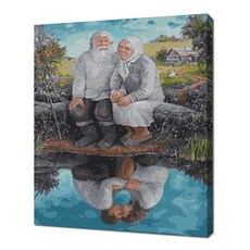 ECO SOLE 自畫阿穆爾 DIY 肖像畫 40 x 50 cm, 28 種顏色