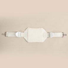 RITOGATO 柔軟涼感雲朵用腰帶, 1個, 奶油色