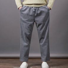 sdengclub 男款燈芯絨腰部鬆緊帶長褲 SBJ2708