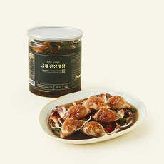 초록햇살 껍질이 부드러운 금게 간장게장, 650g, 1개