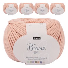 브랜드얀 블랑 뜨개실 5p, 인디 연살구(706)