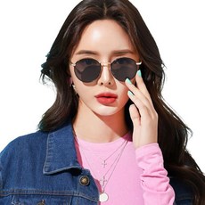 MELACME 圓框防反光偏光墨鏡