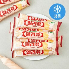 요구르트얼려쮸 요구르트 아이스크림 (냉동), 10개, 1개입, 125ml