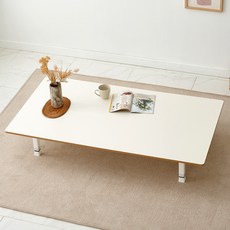 예다움 LPM 특대형 접이식 밥상 테이블, 크림버치