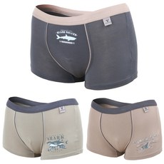 Bobikids 男童學生優質天絲四角褲3件組