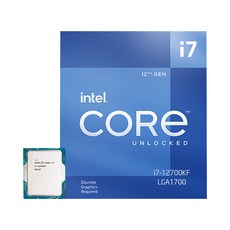 intel 英特爾 Elder Lake S Core i7-12代12700KF CPU, 單品