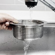 Welluse 陀螺型不鏽鋼水槽濾網 大型 +快樂上蓋, 1套, 1套
