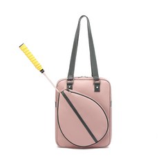 ETUDIER 網球羽毛球拍袋, 粉紅色, 1個