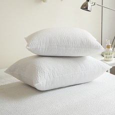 I'm Living 泡泡紗枕套 2入