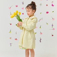 LILIPURRI 女童創意風衣外套