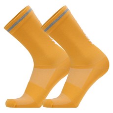 Lameda 自行車運動襪 反光布料 BGM247306, 1個, 橘色