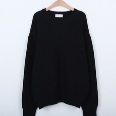 PLAYS 男款羊毛混紡蜂巢紋圓領針織衫