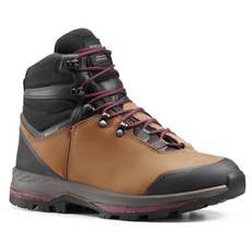 Quechua 女款皮質防滑徒步鞋 TREK100