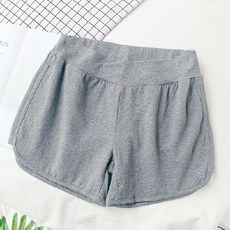 星星開衩線條休閒運動孕婦短褲