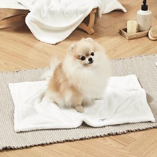 Sesa puppy 柔軟超細纖維寵物毛巾, 1個